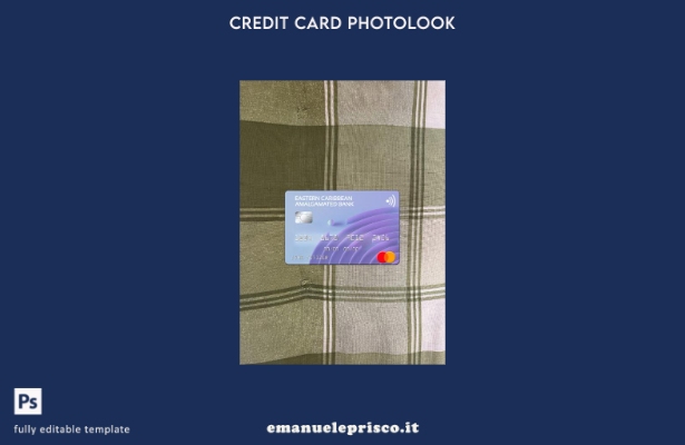 modello anteriore photolook mastercard Amalgamated Bank di Antigua e Barbuda sti